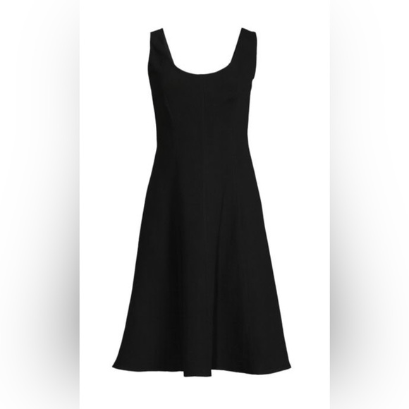 Vince Paneled Knee-Length Dress - Picture 1 of 4